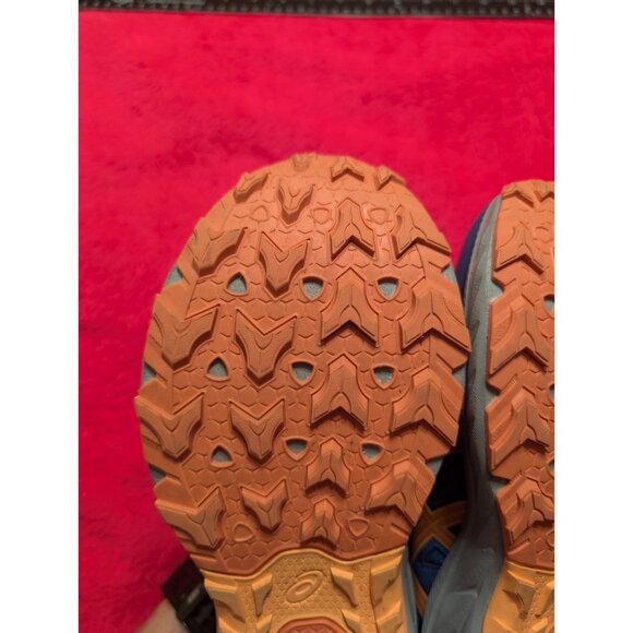 ASICS Gel Venture 9 Women’s Trail Running Shoes Blue Orange Size 10 US Comfort - Picture 7 of 10